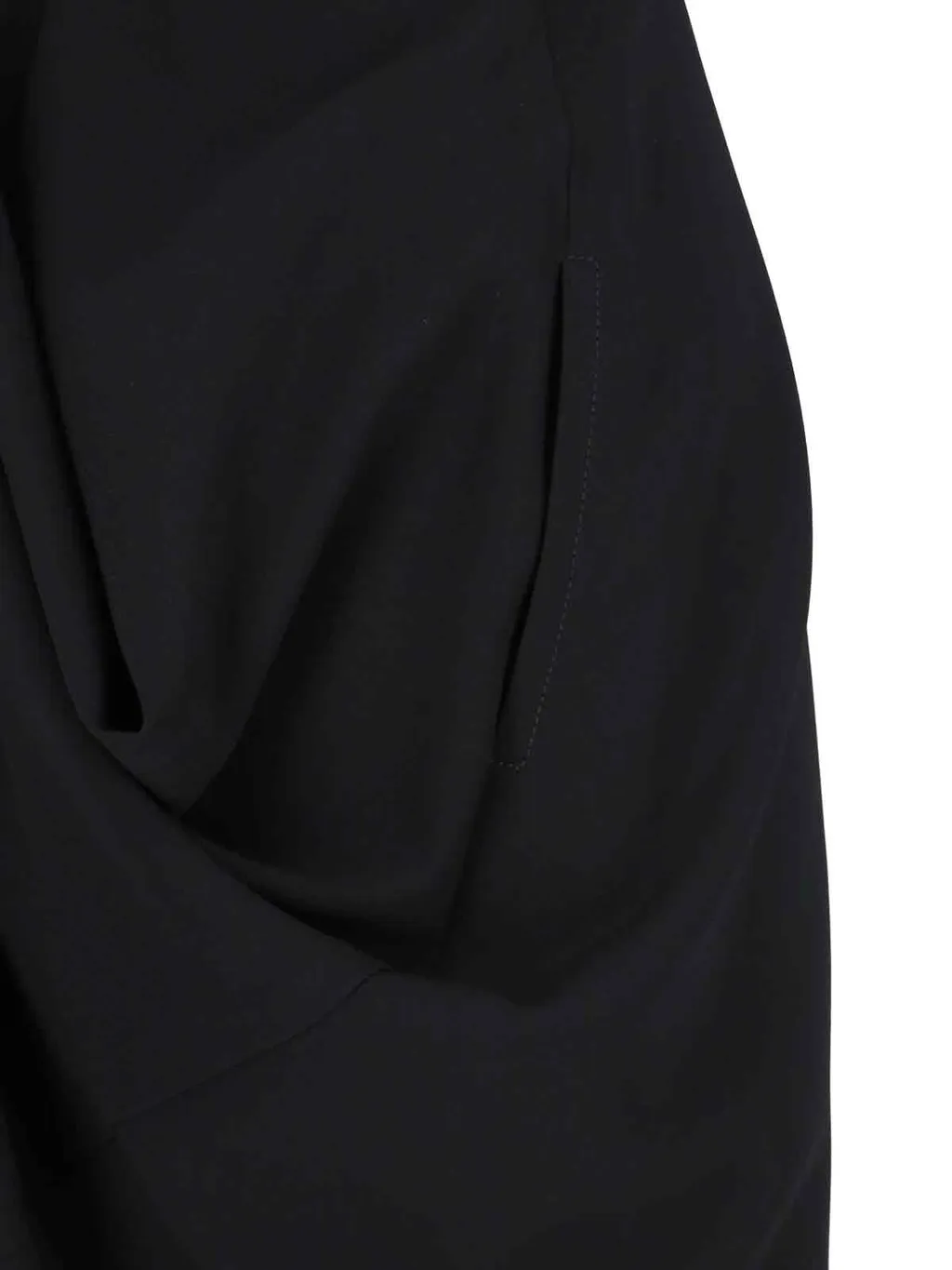 Long Crepe Cady Dress