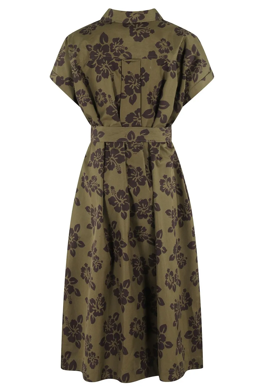 Hibiscus Printed Long Dress