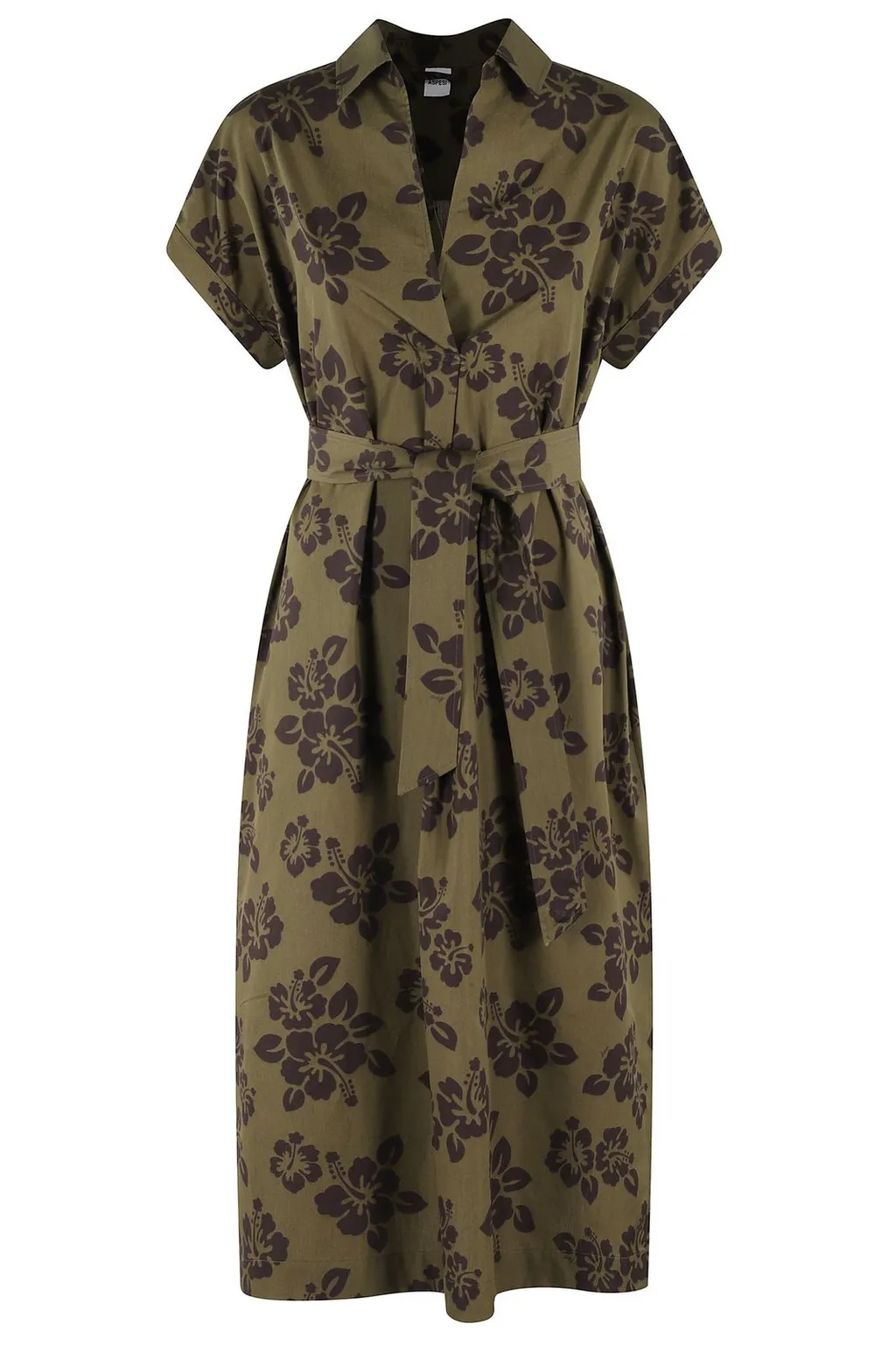 Hibiscus Printed Long Dress