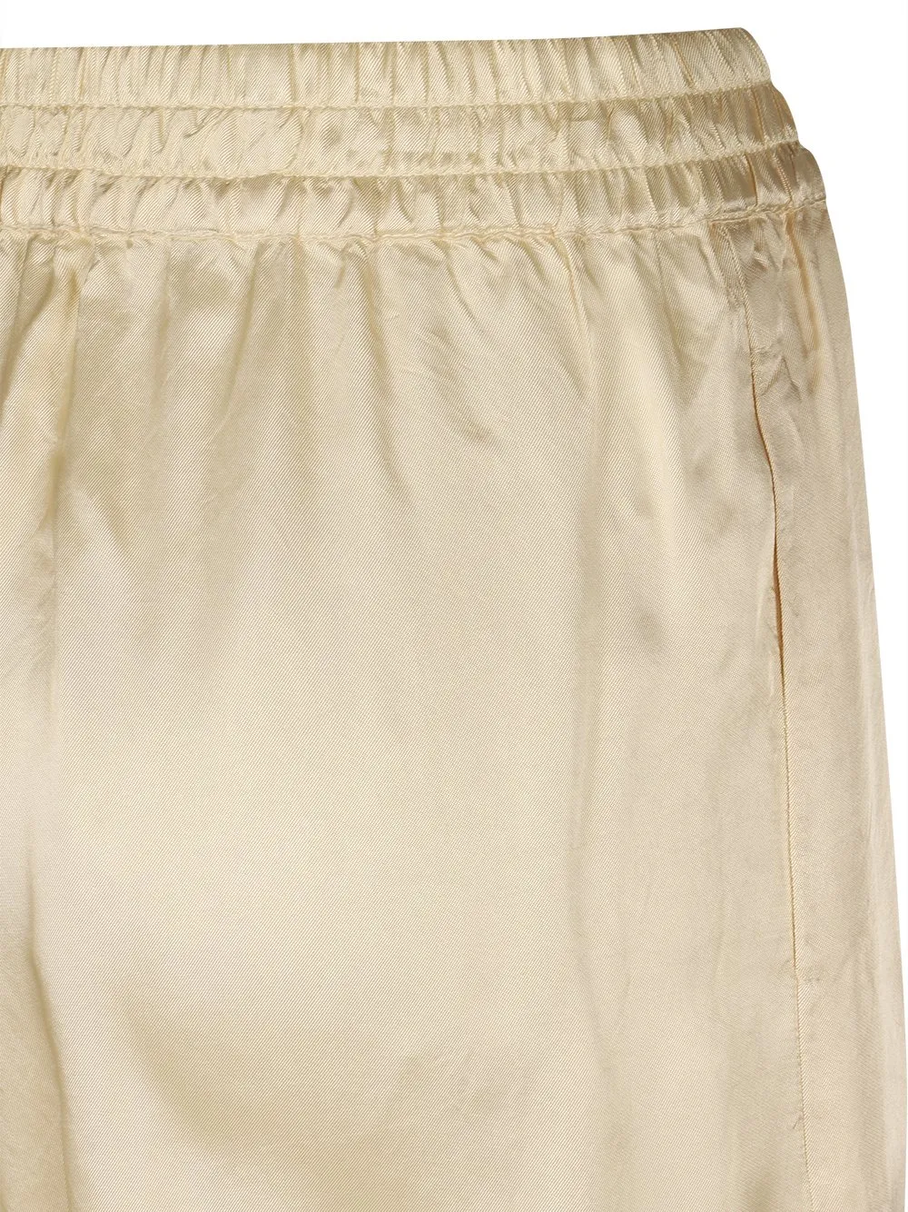 Elasticated Waistband Satin Trousers