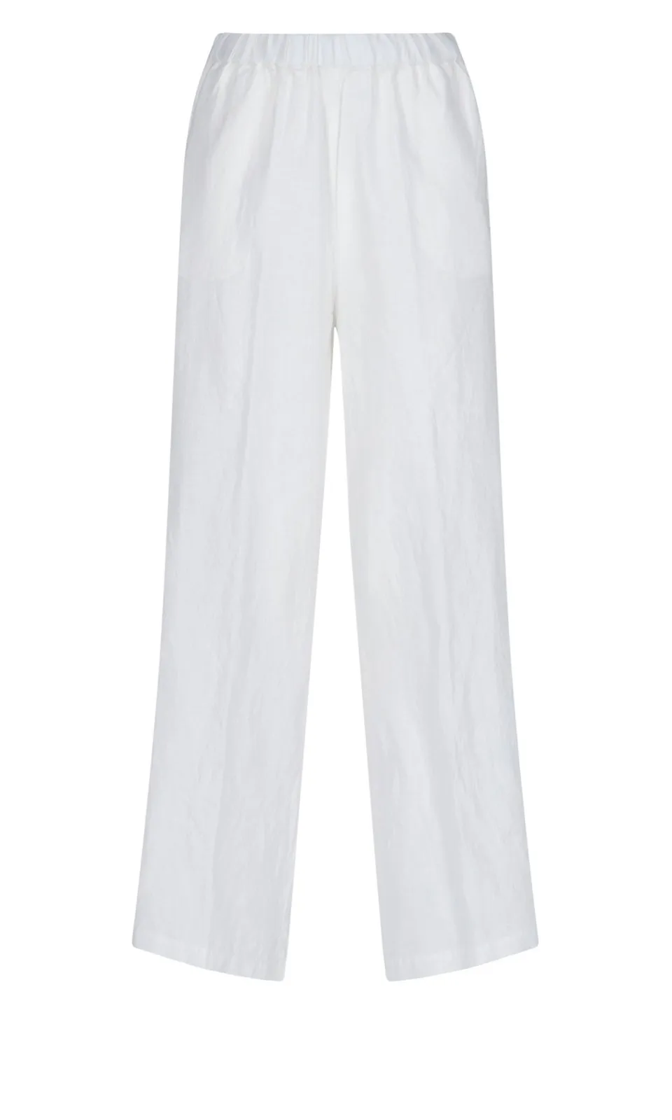Pleated Wide-Leg Trousers