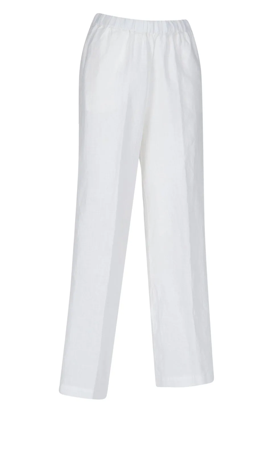 Pleated Wide-Leg Trousers