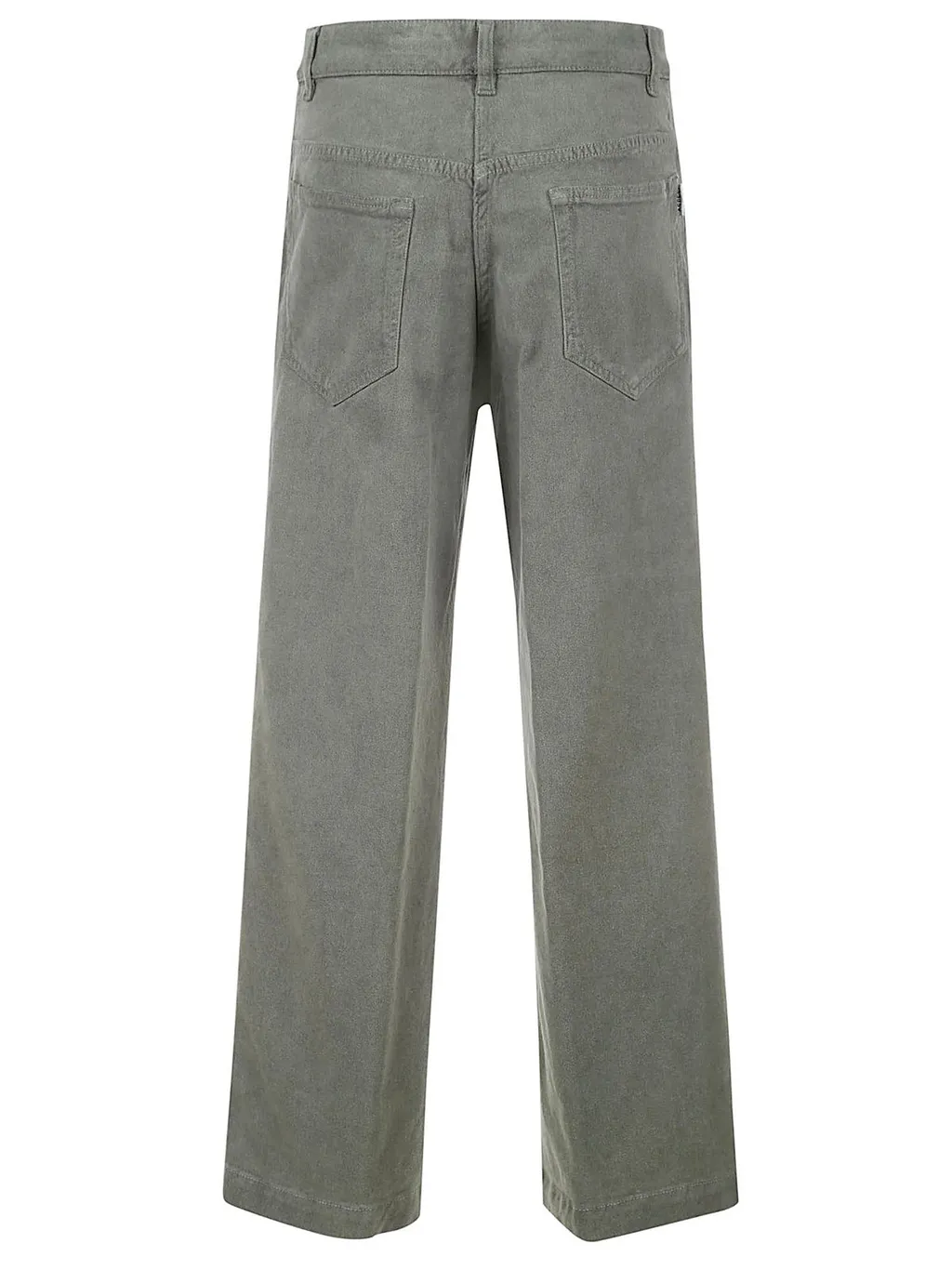Cropped Straight Leg Trousers