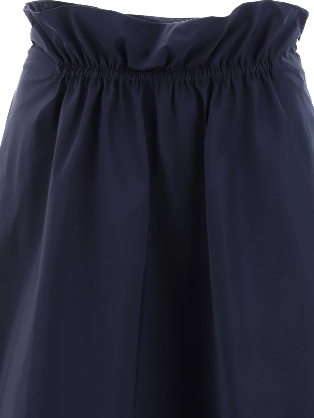 Ruched Flared Skirt