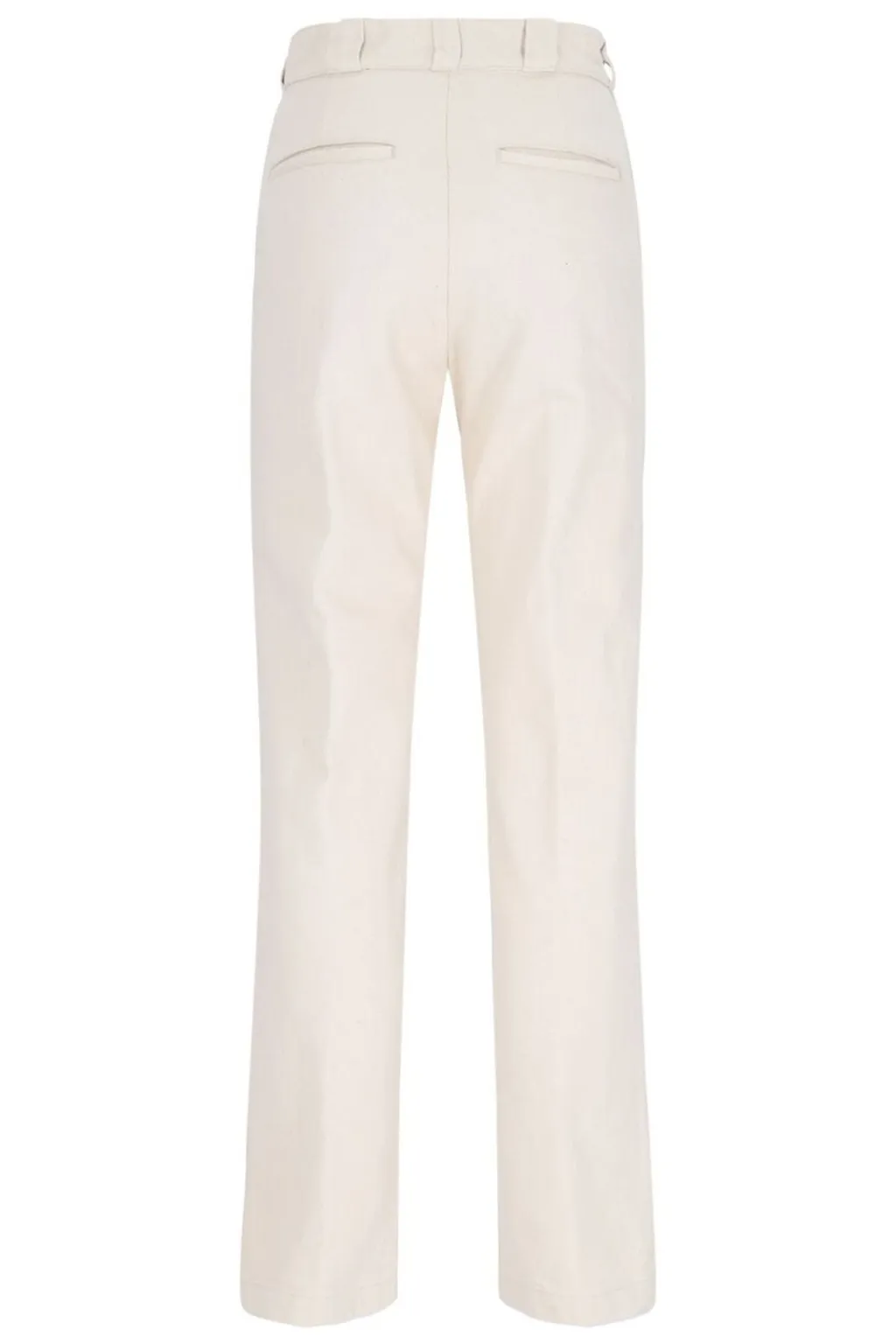 Straight Hem Bull Trousers