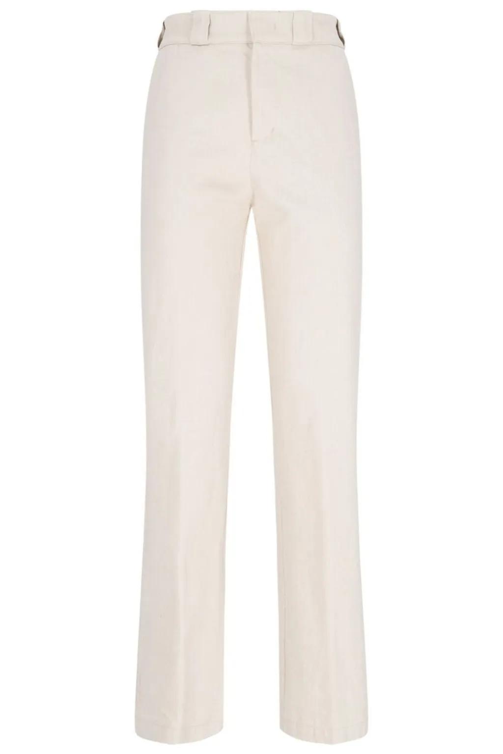 Straight Hem Bull Trousers