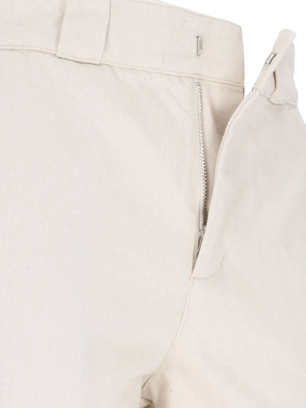 Straight Hem Bull Trousers