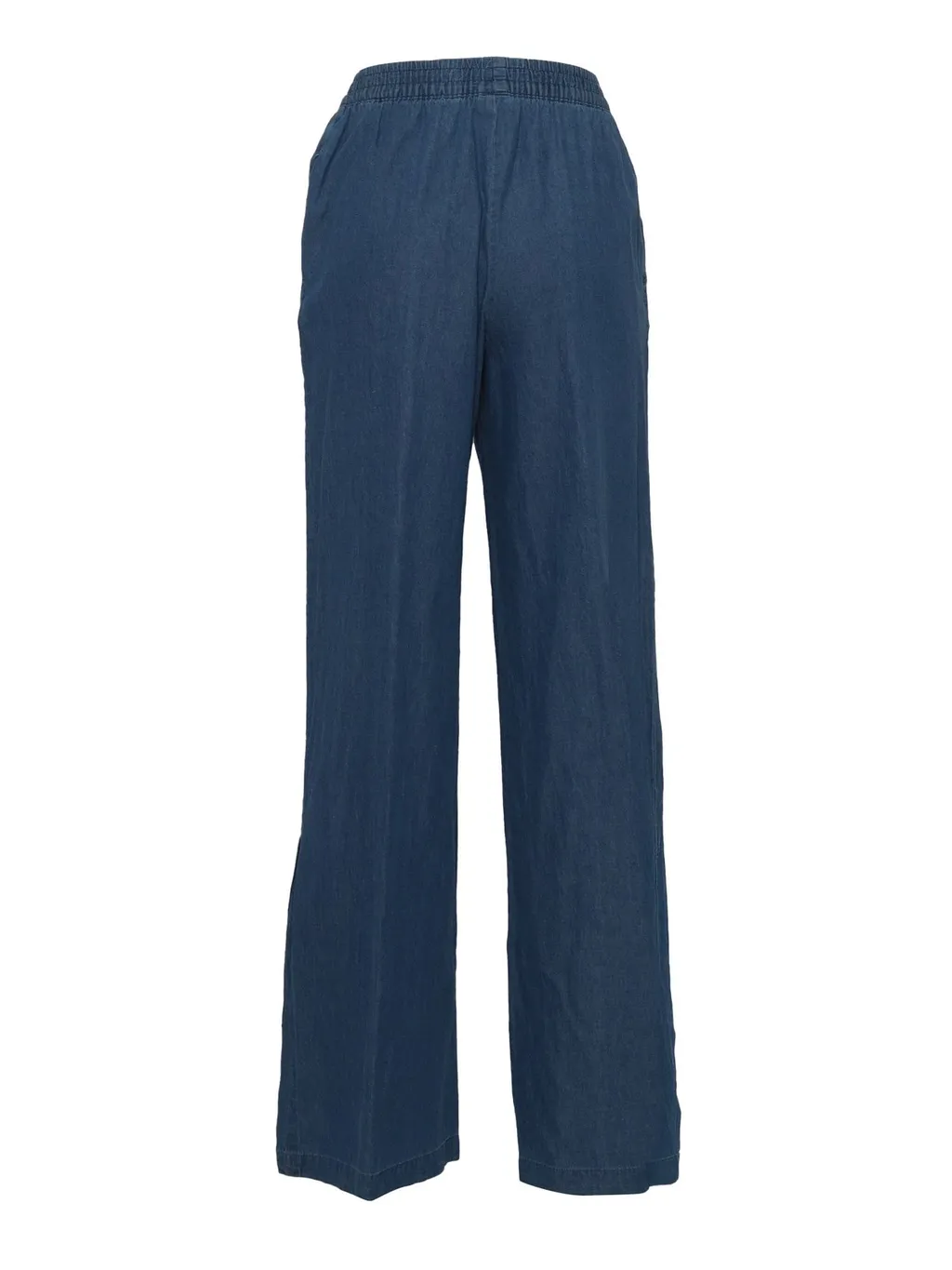 Straight-Leg Denim Trousers