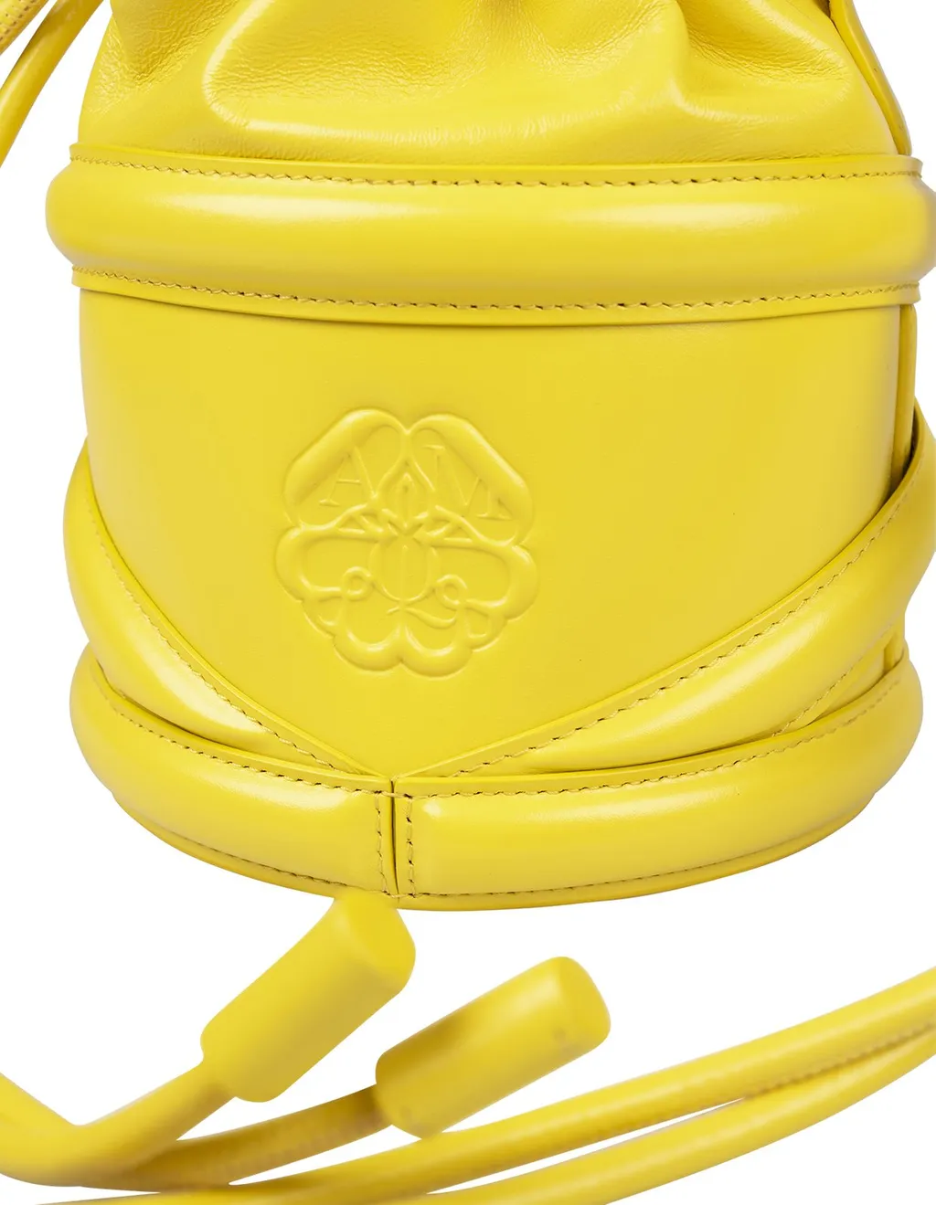 Soft Curve Drawstring Bucket Bag