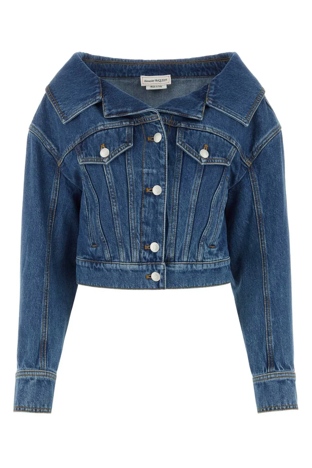 Cropped Denim Jacket