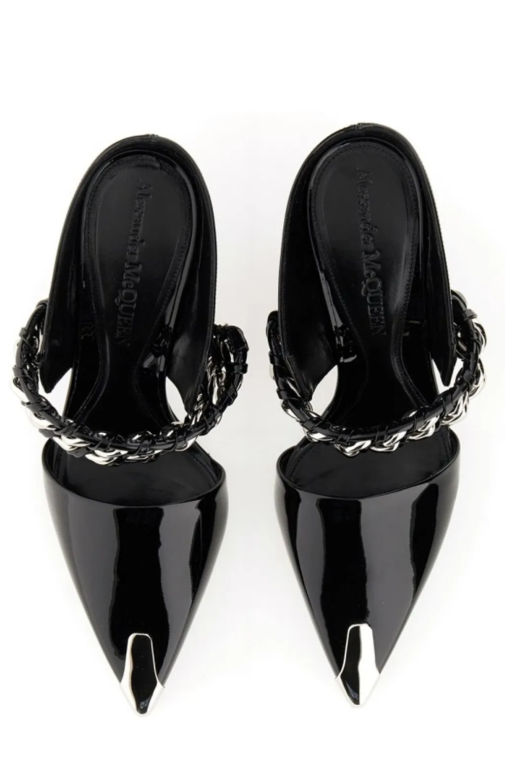 Pointed Toe Slip-On Sandals