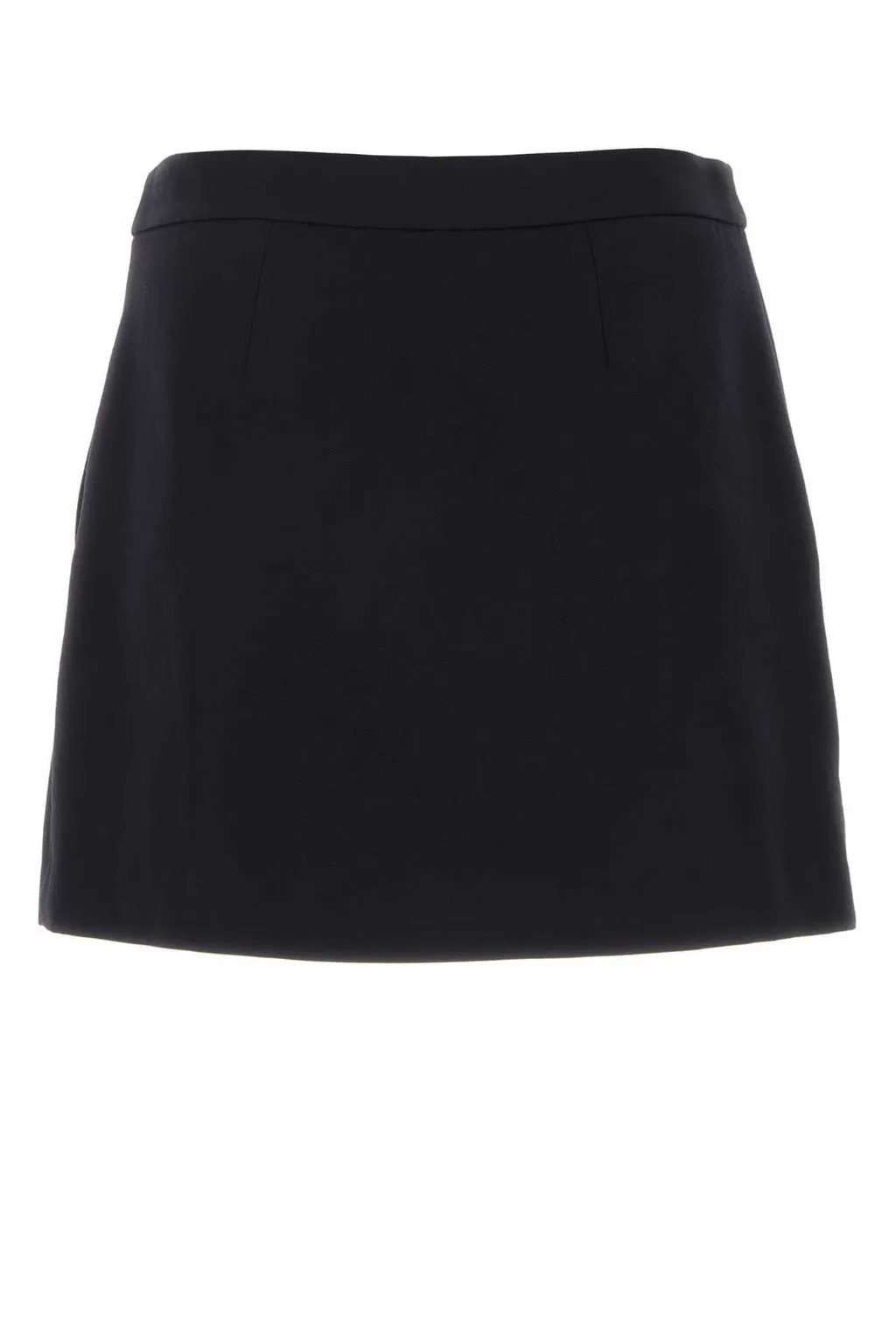 Buttoned Mini Skirt