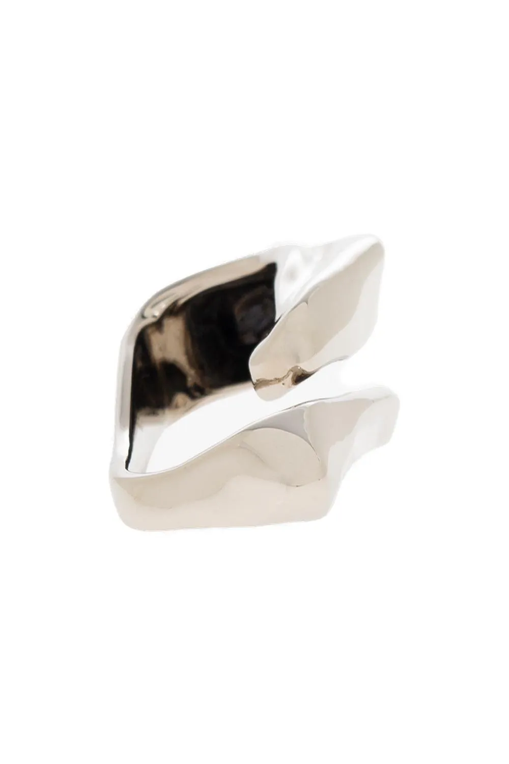 Asymmetric-Design Slip-On Ring