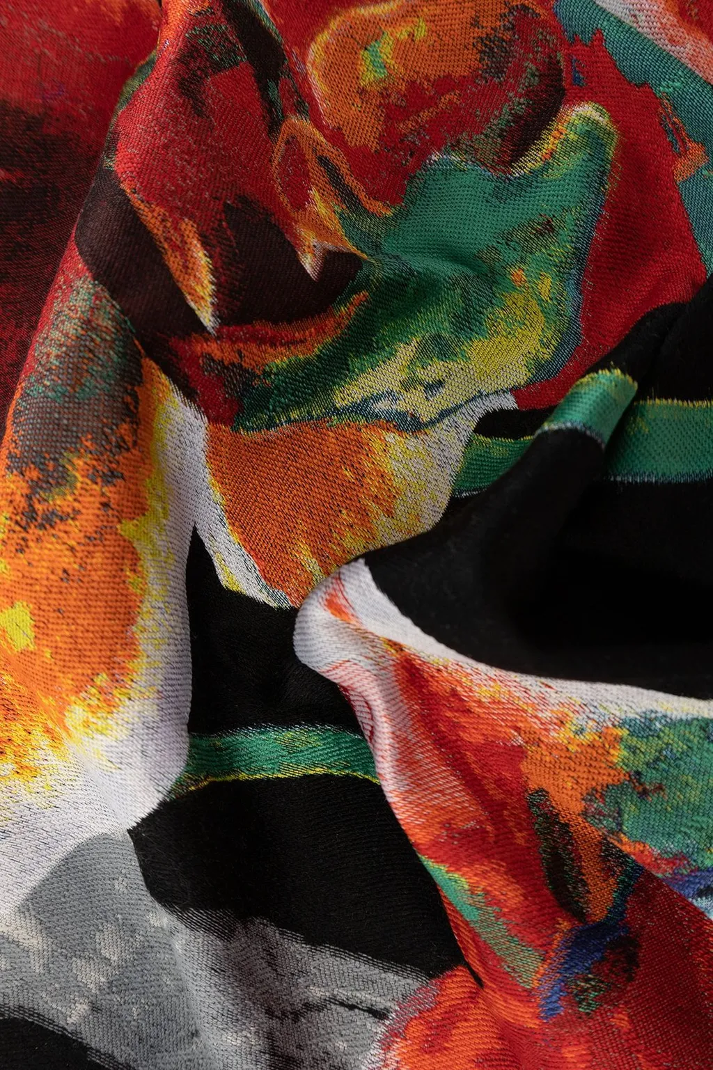 Floral Motif Printed Scarf