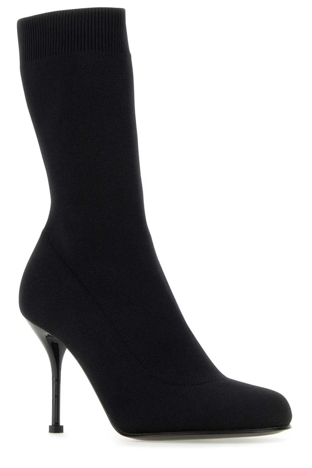 Pull-On Rib-Knit Boots