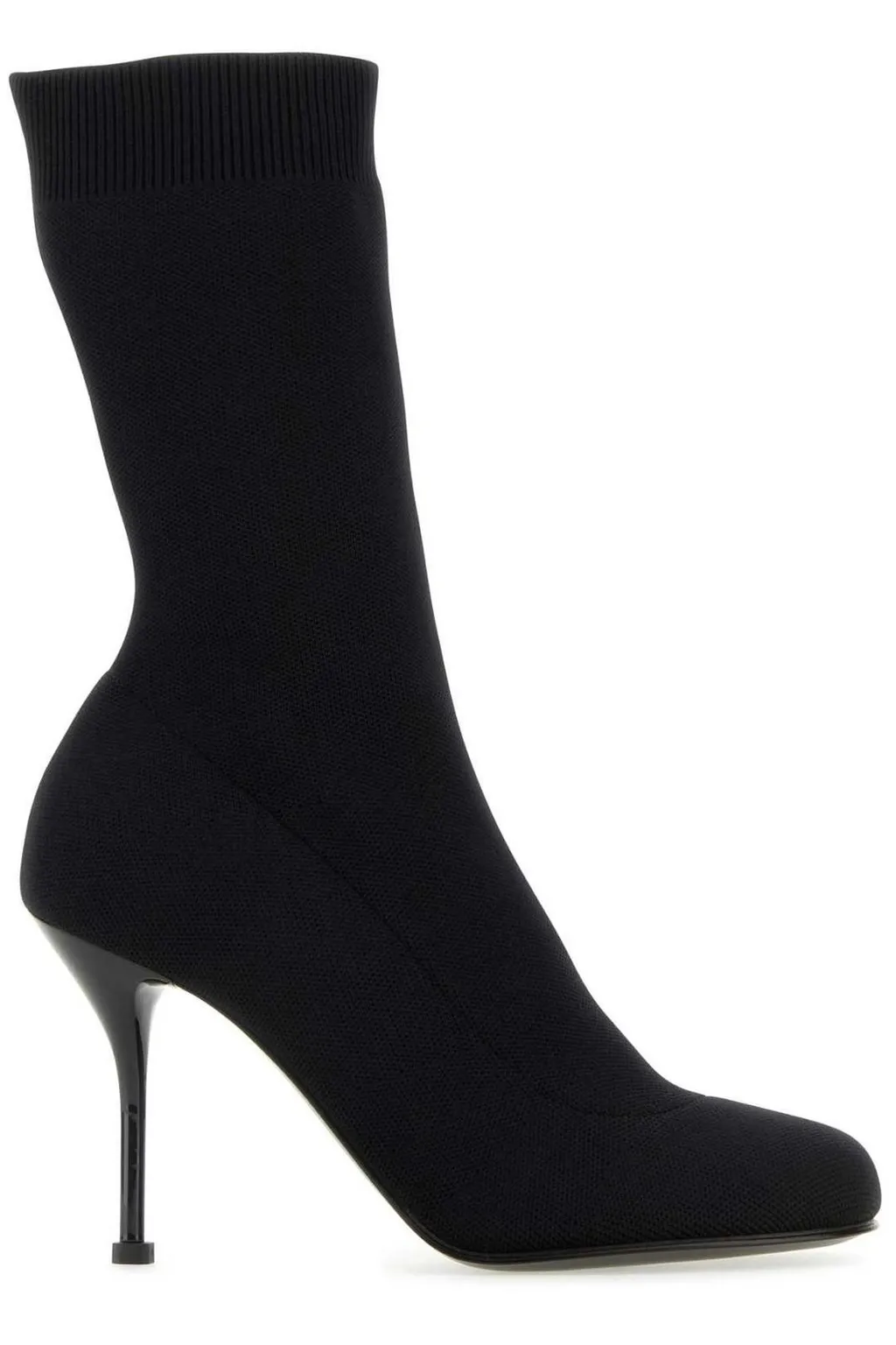 Pull-On Rib-Knit Boots