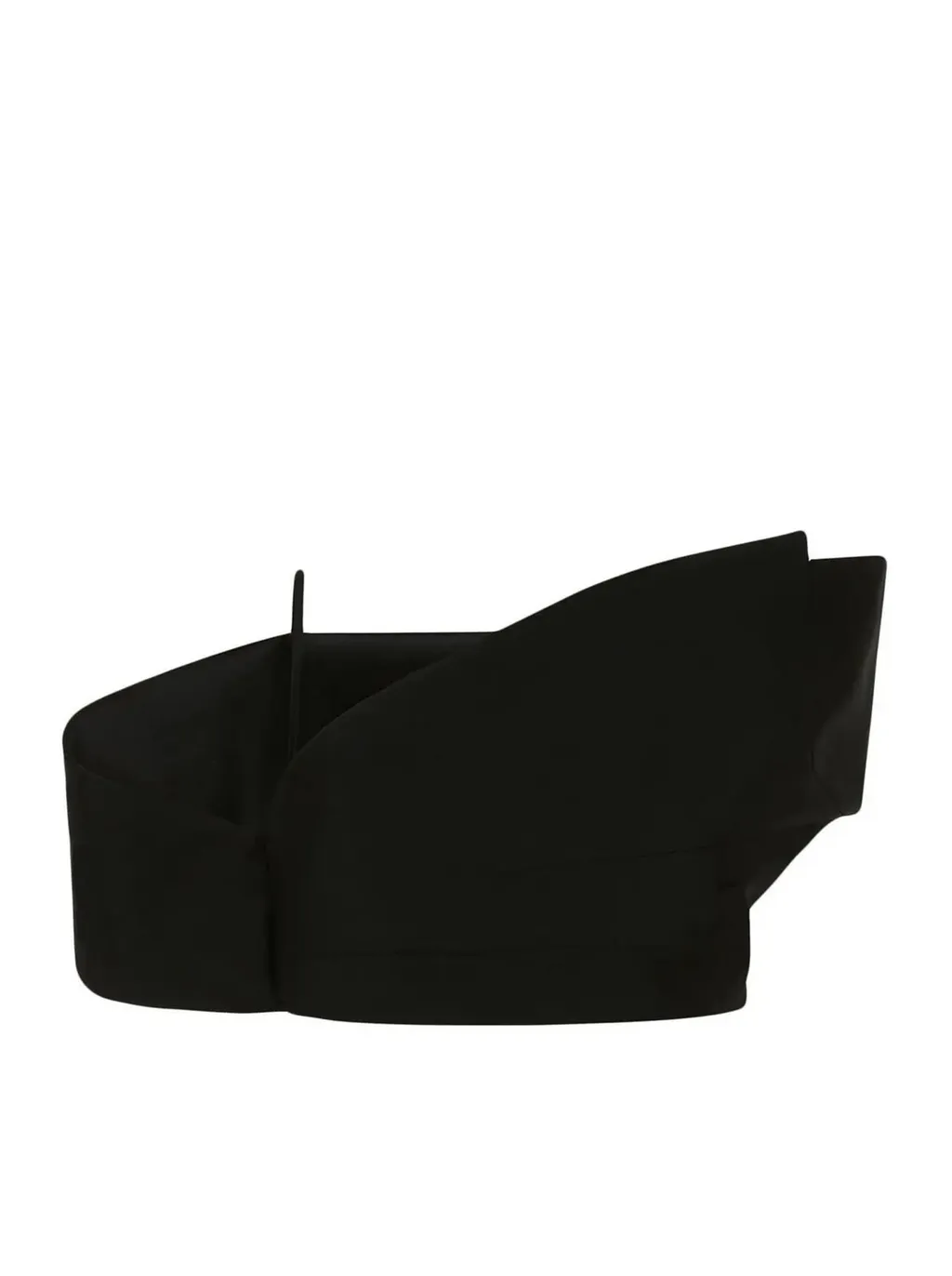 Deconstructed Asymmetric Crop Top
