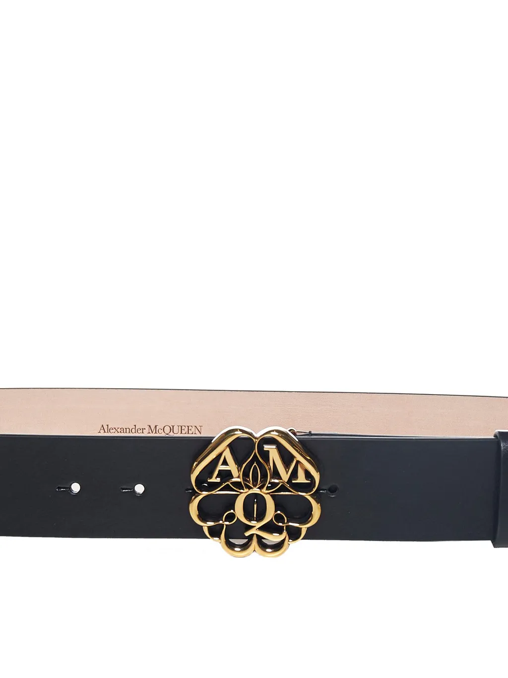 Logo Plaque Buckle Belt