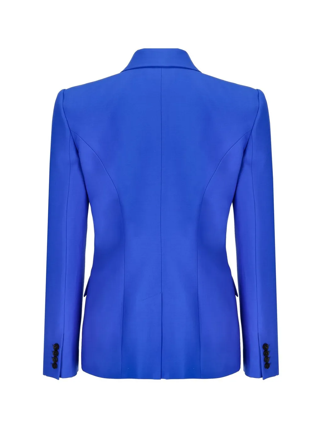Double-Breasted Long-Sleeved Blazer