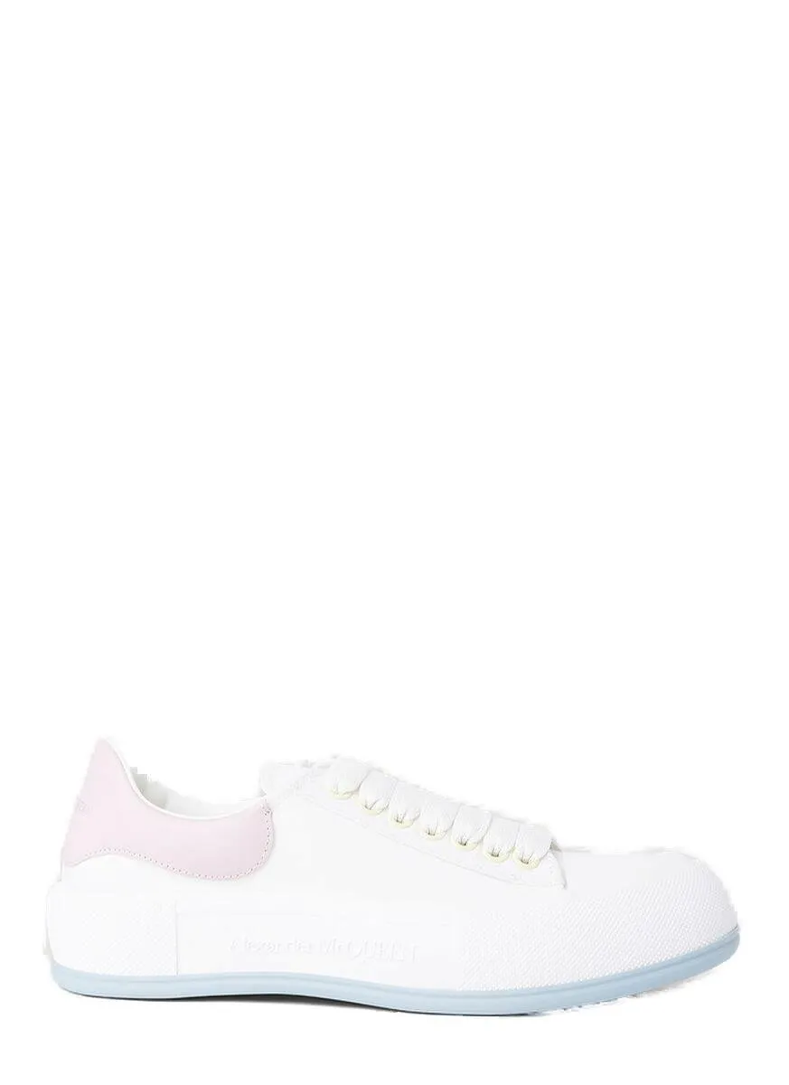 Deck Plimsoll Lace-Up Sneakers