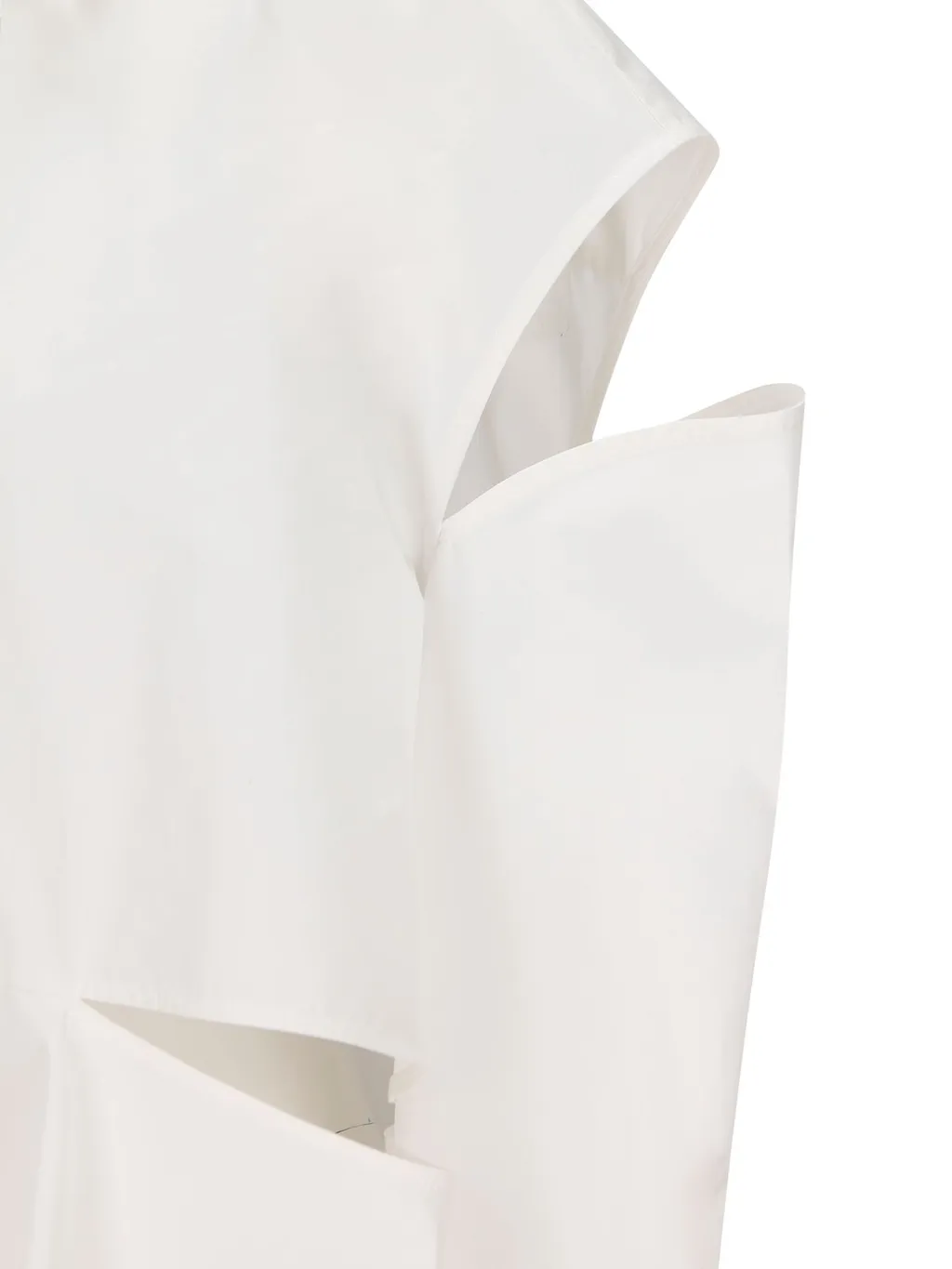 Cut-Out Detailed Shirt Dress