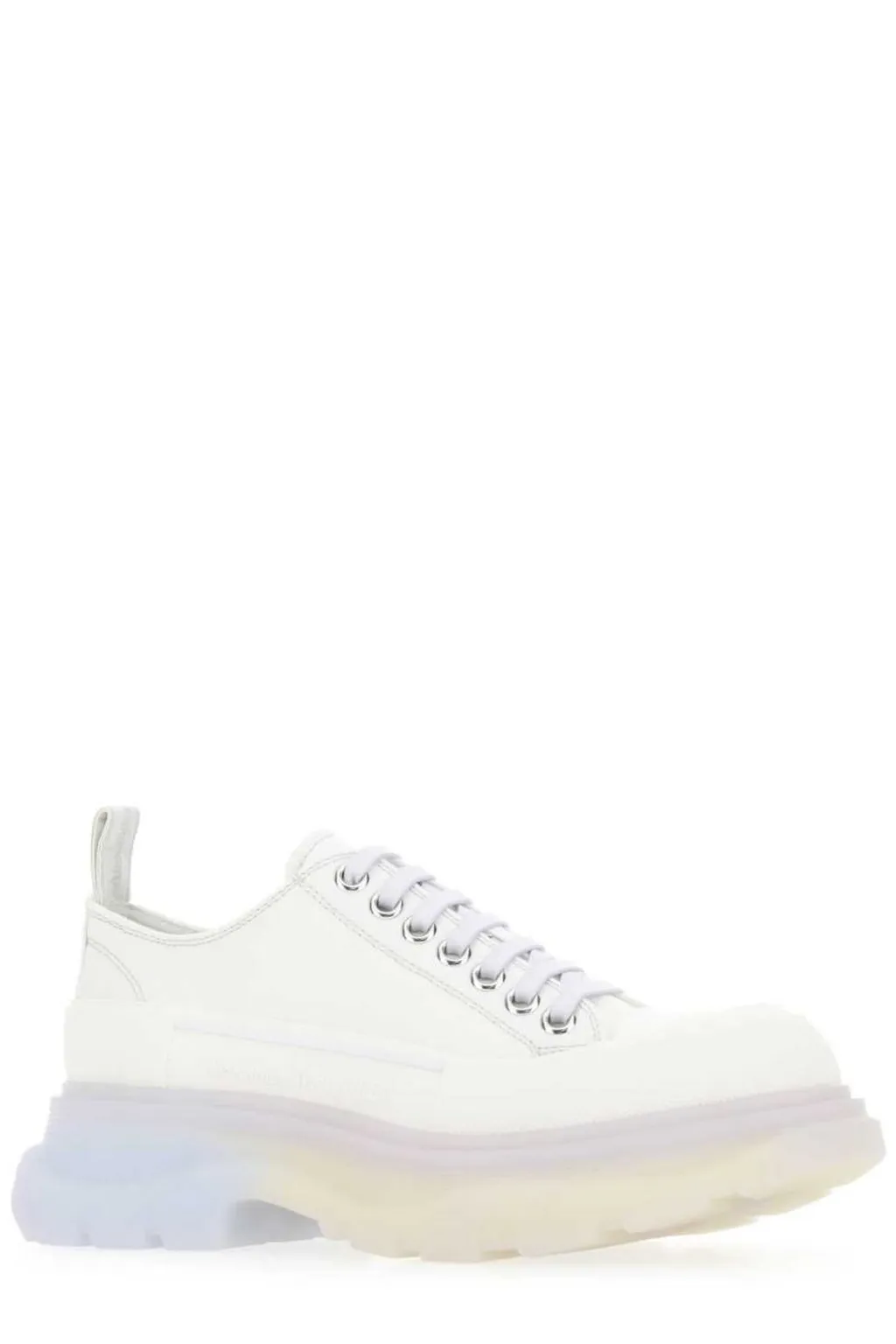 Chunky-Sole Lace-Up Sneakers