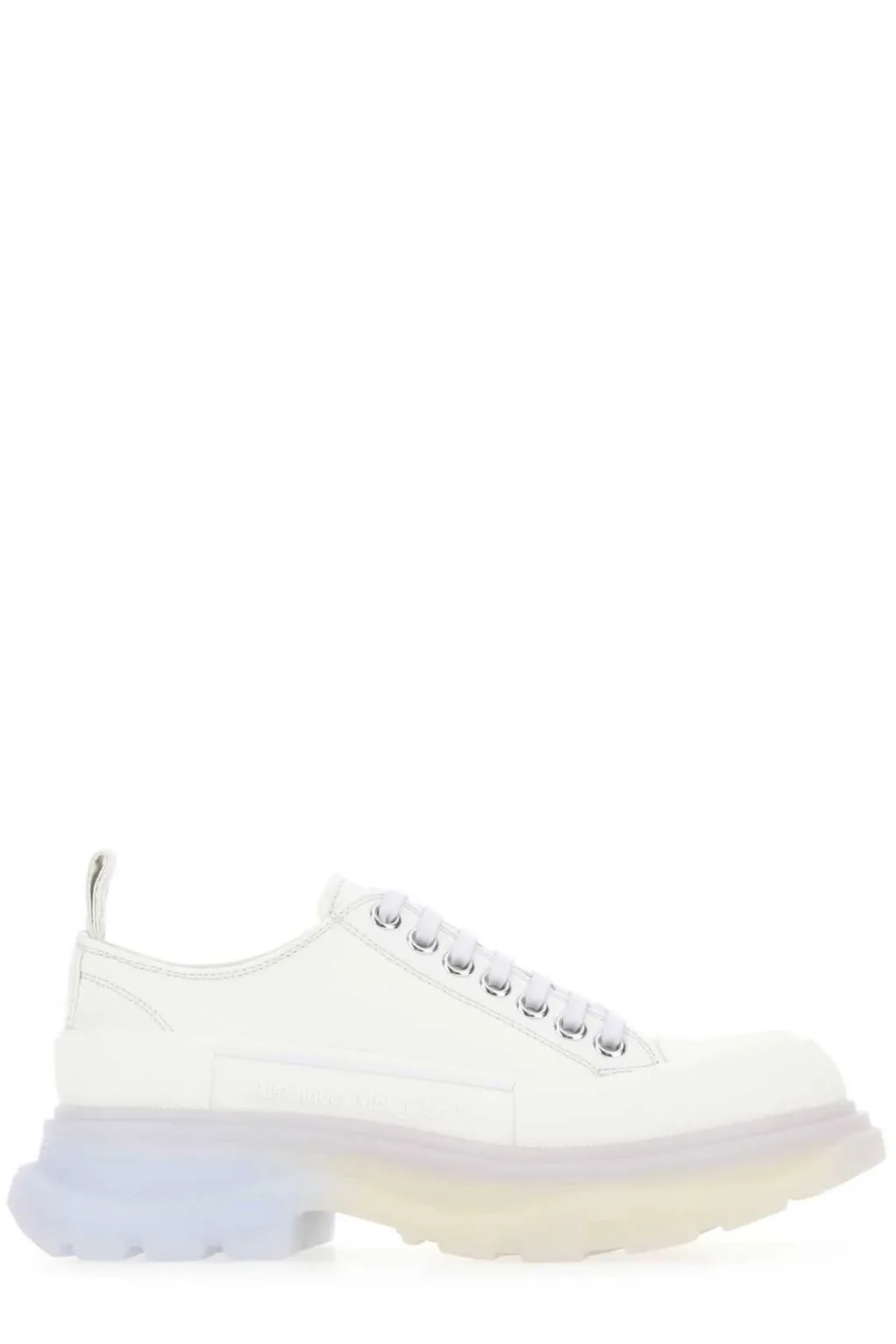 Chunky-Sole Lace-Up Sneakers