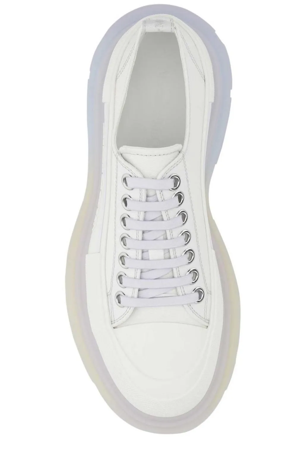 Chunky-Sole Lace-Up Sneakers