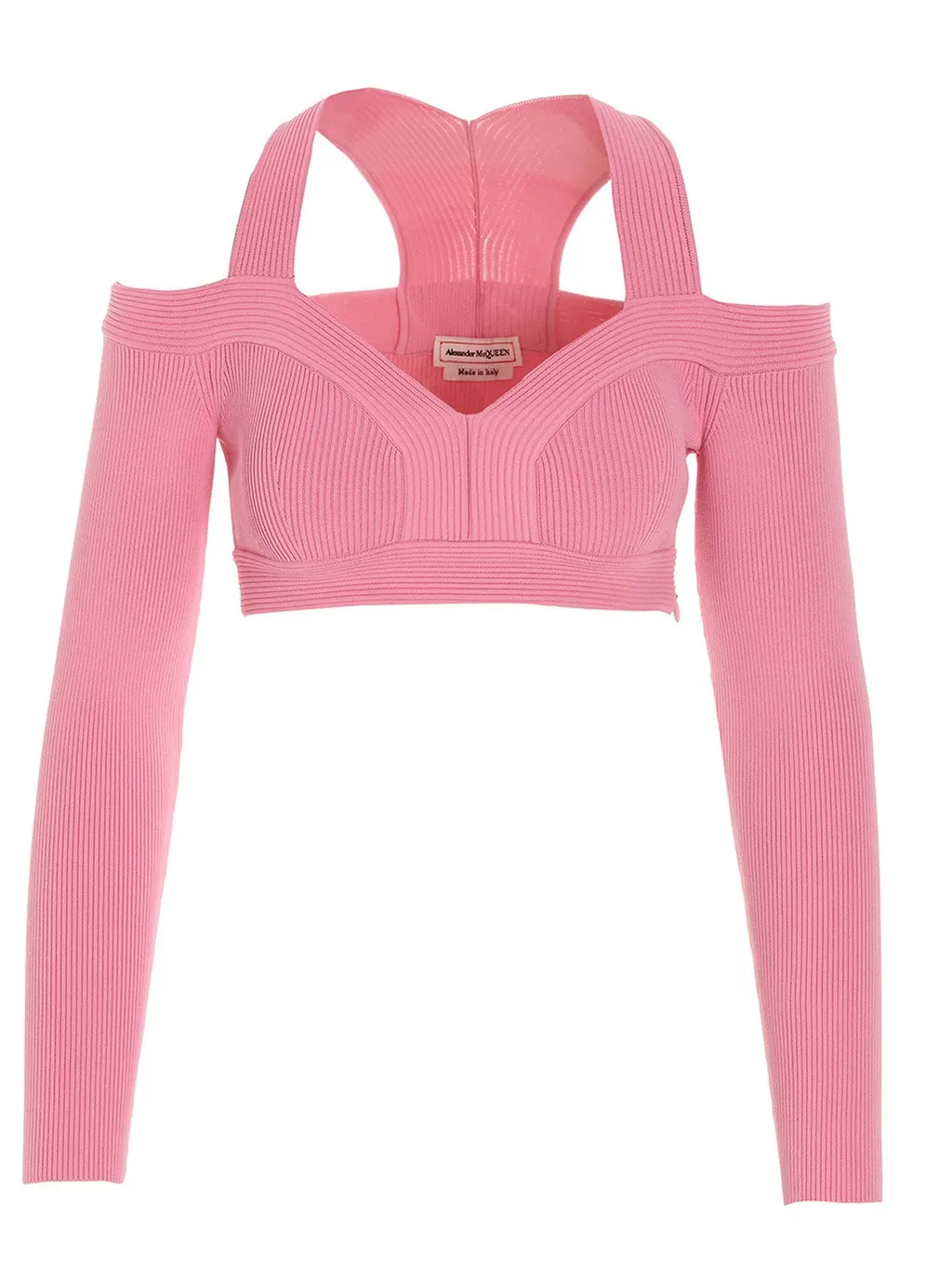 Cut-Out Detailed Cropped Top
