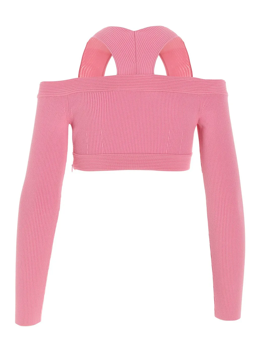 Cut-Out Detailed Cropped Top