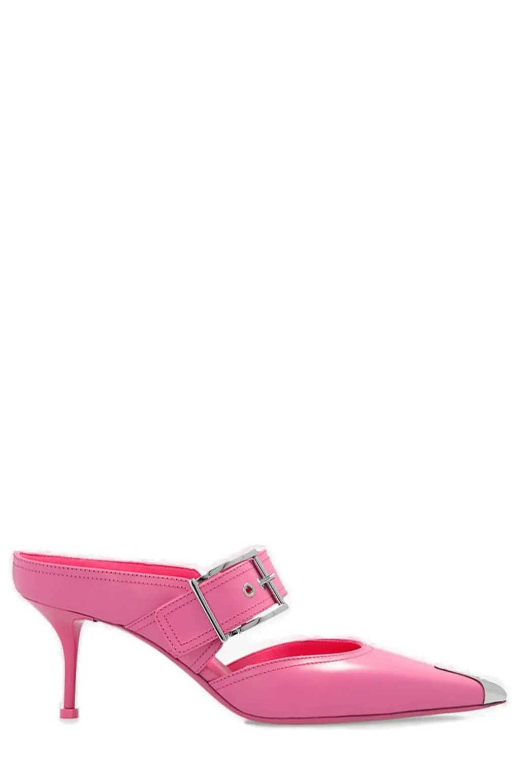 Pointed-Toe Slip-On Mules