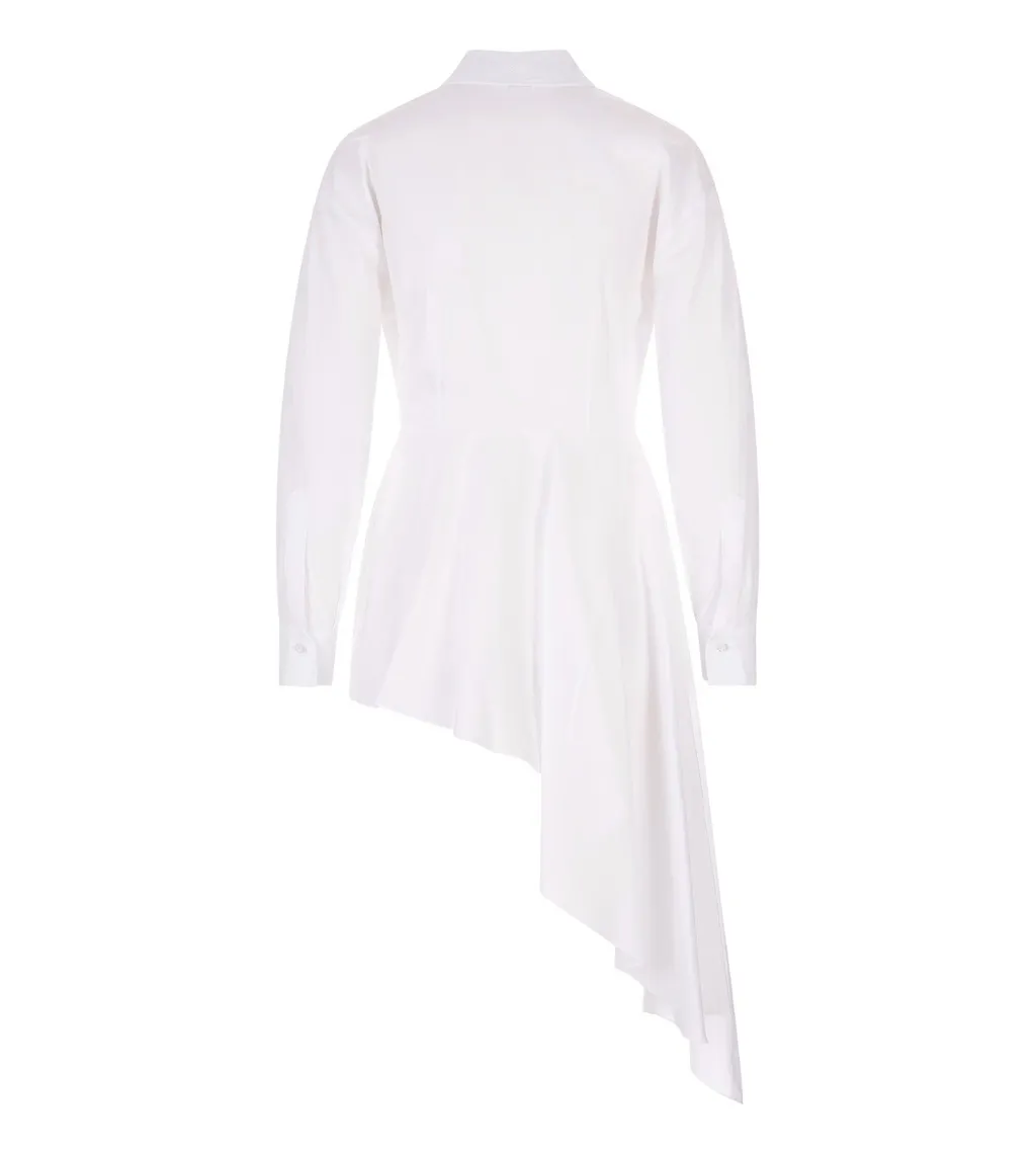 Asymmetric Button-Up Shirt