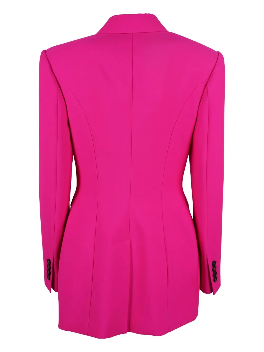 Double-Breasted Straight Hem Blazer