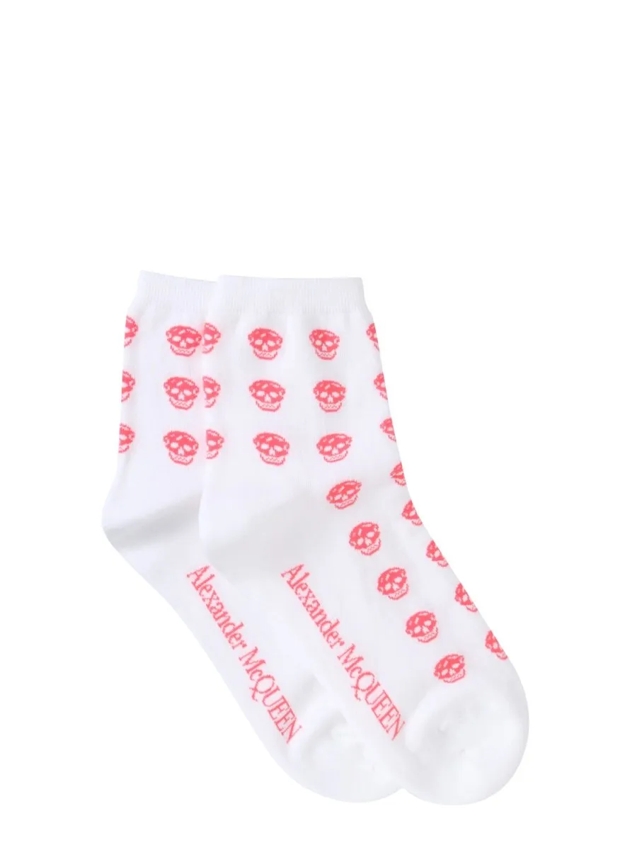 Logo Intarsia Crew Socks