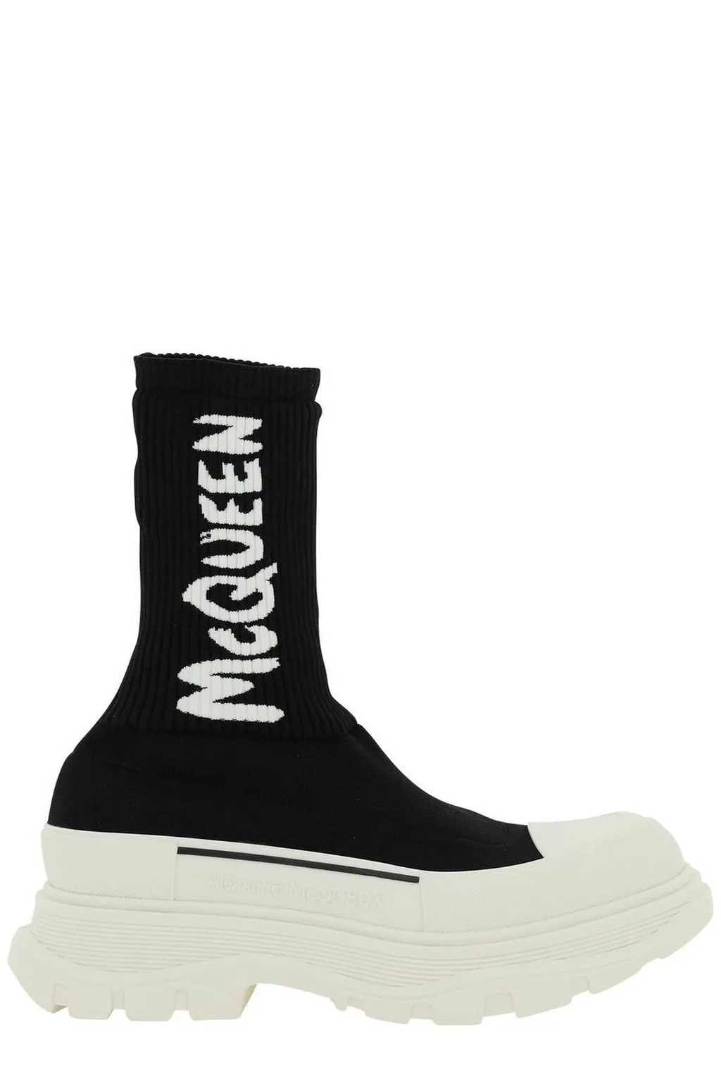 Logo Intarsia Chunky Sock Sneakers