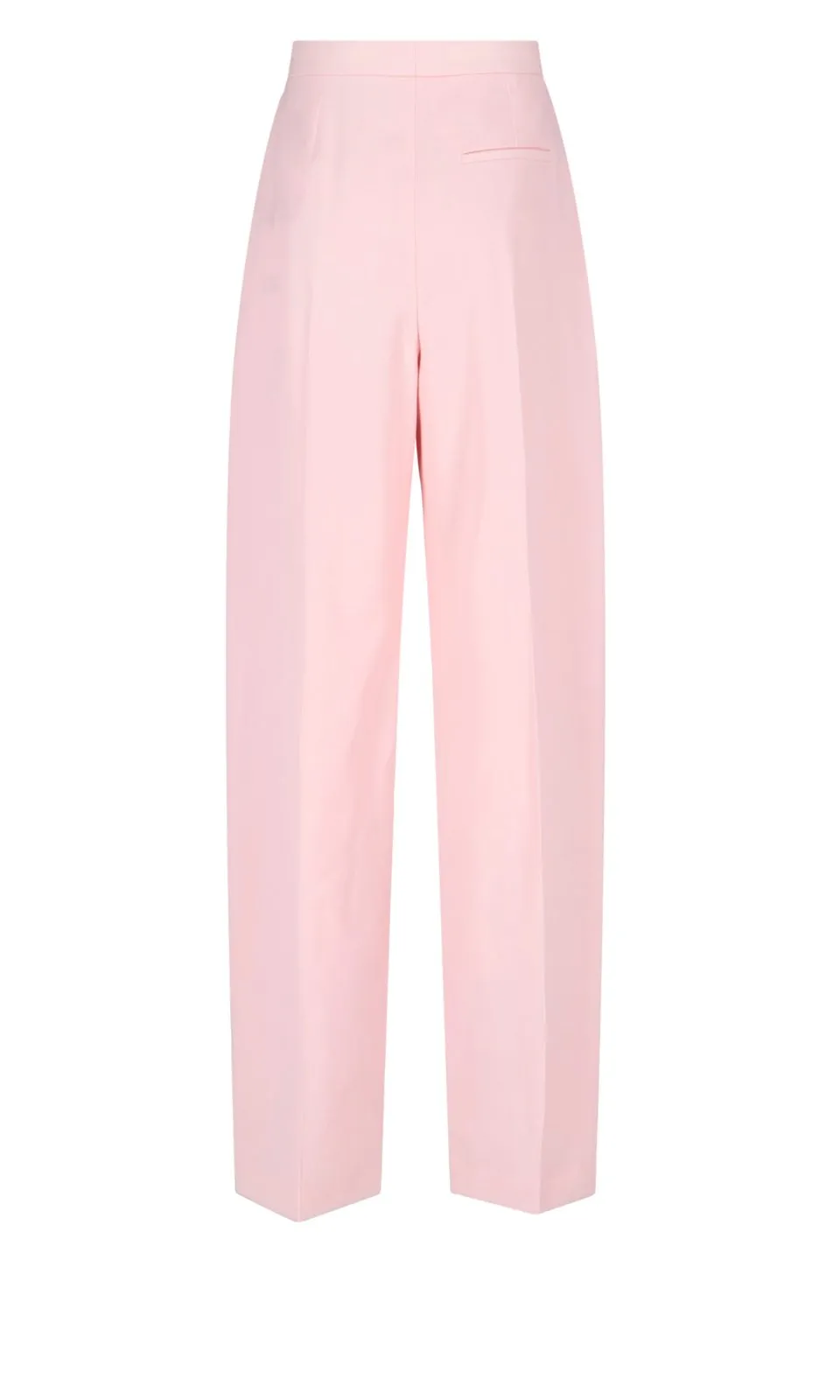 Pleat Detailed Wide-Leg Trousers