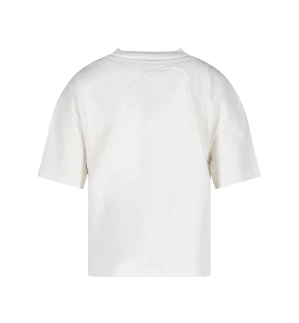 Seam-Detailed Crewneck T-Shirt