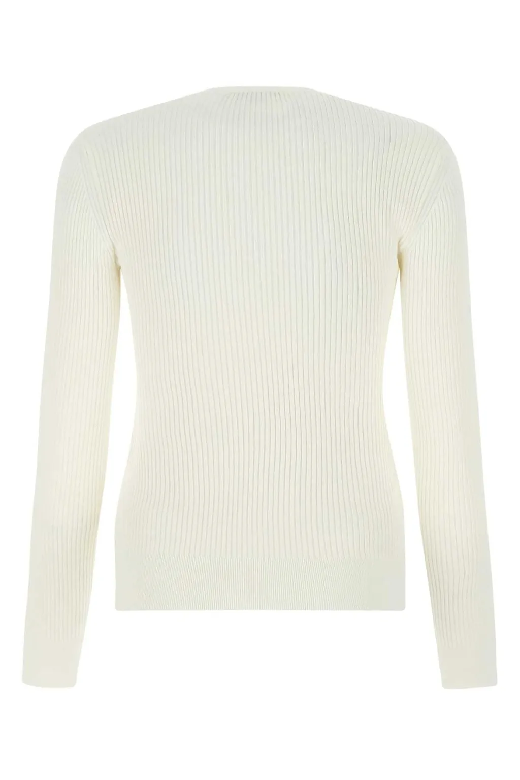 Button Detailed Crewneck Top