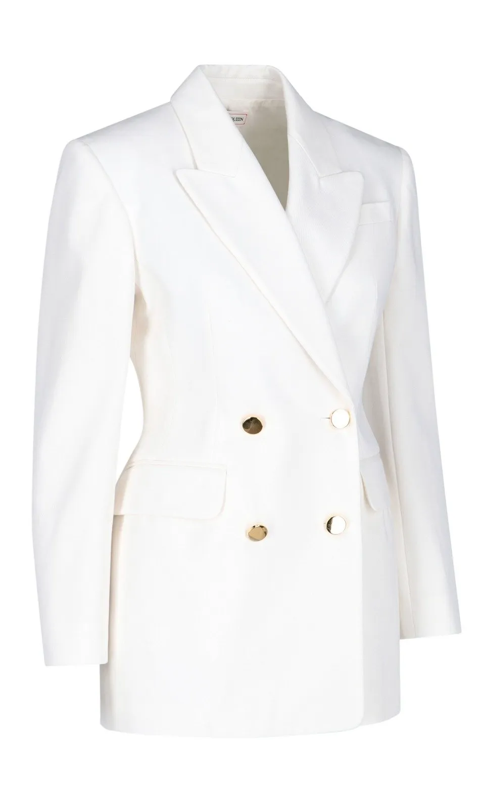 Double Breasted Buttoned Jacket