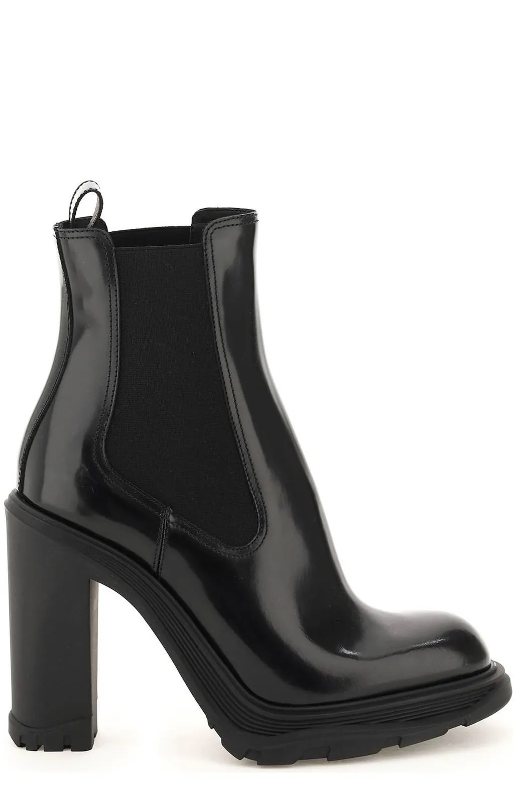 Block-Heeled Ankle Boots