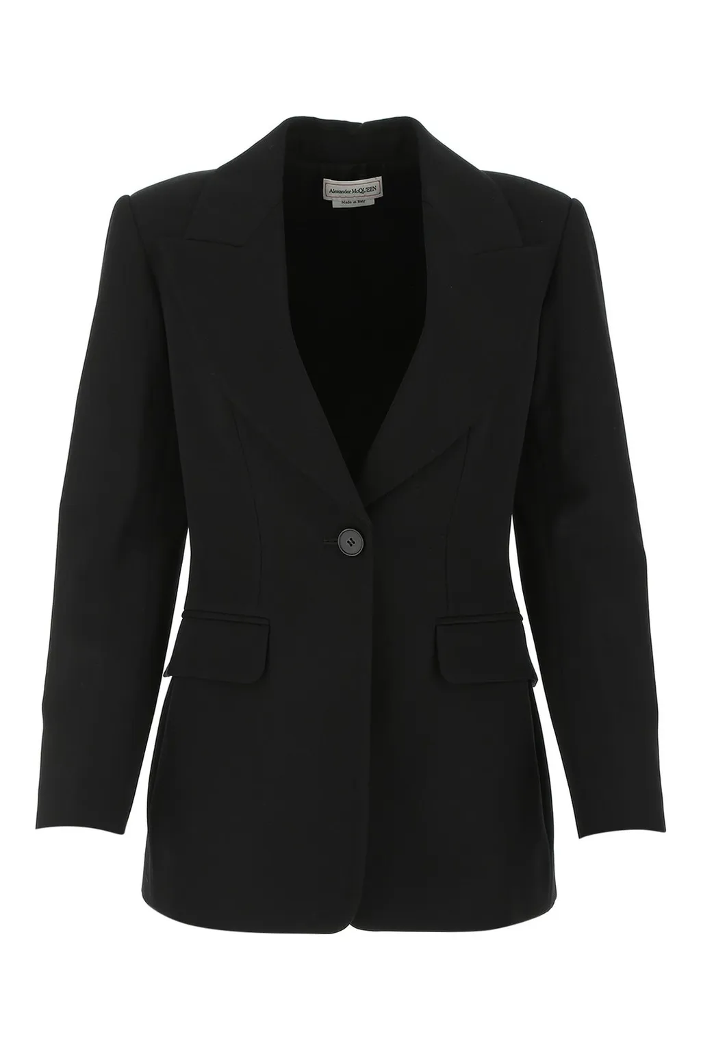Buttoned Tailored Blazer