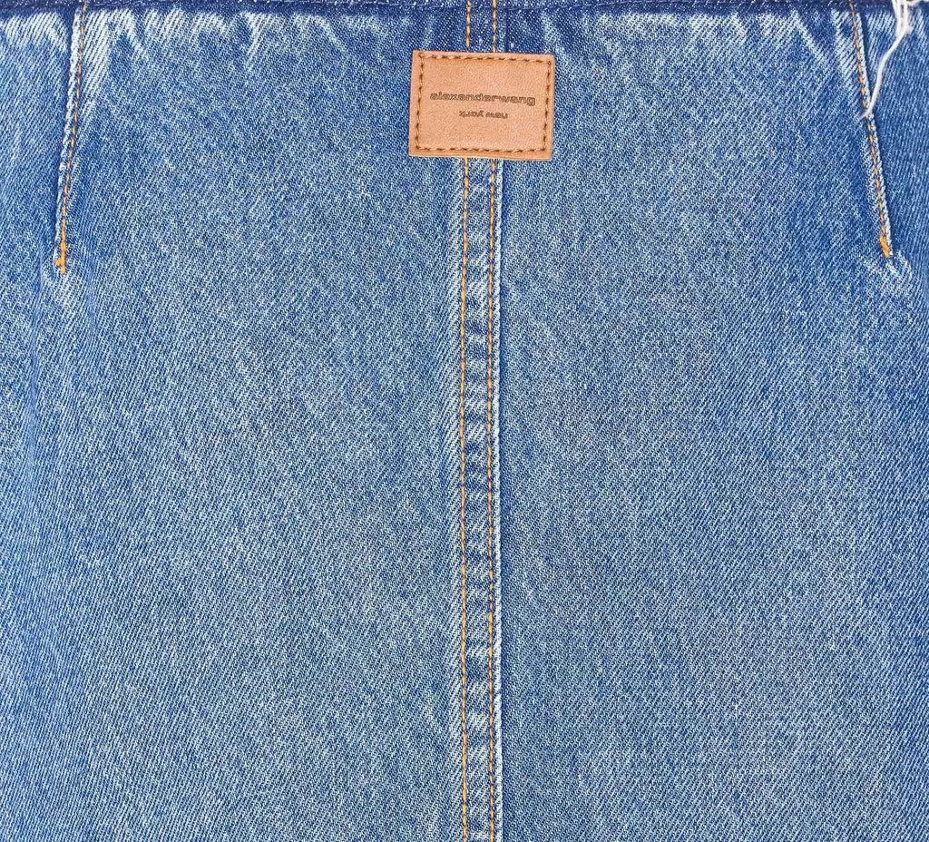 A-Line Denim Skirt