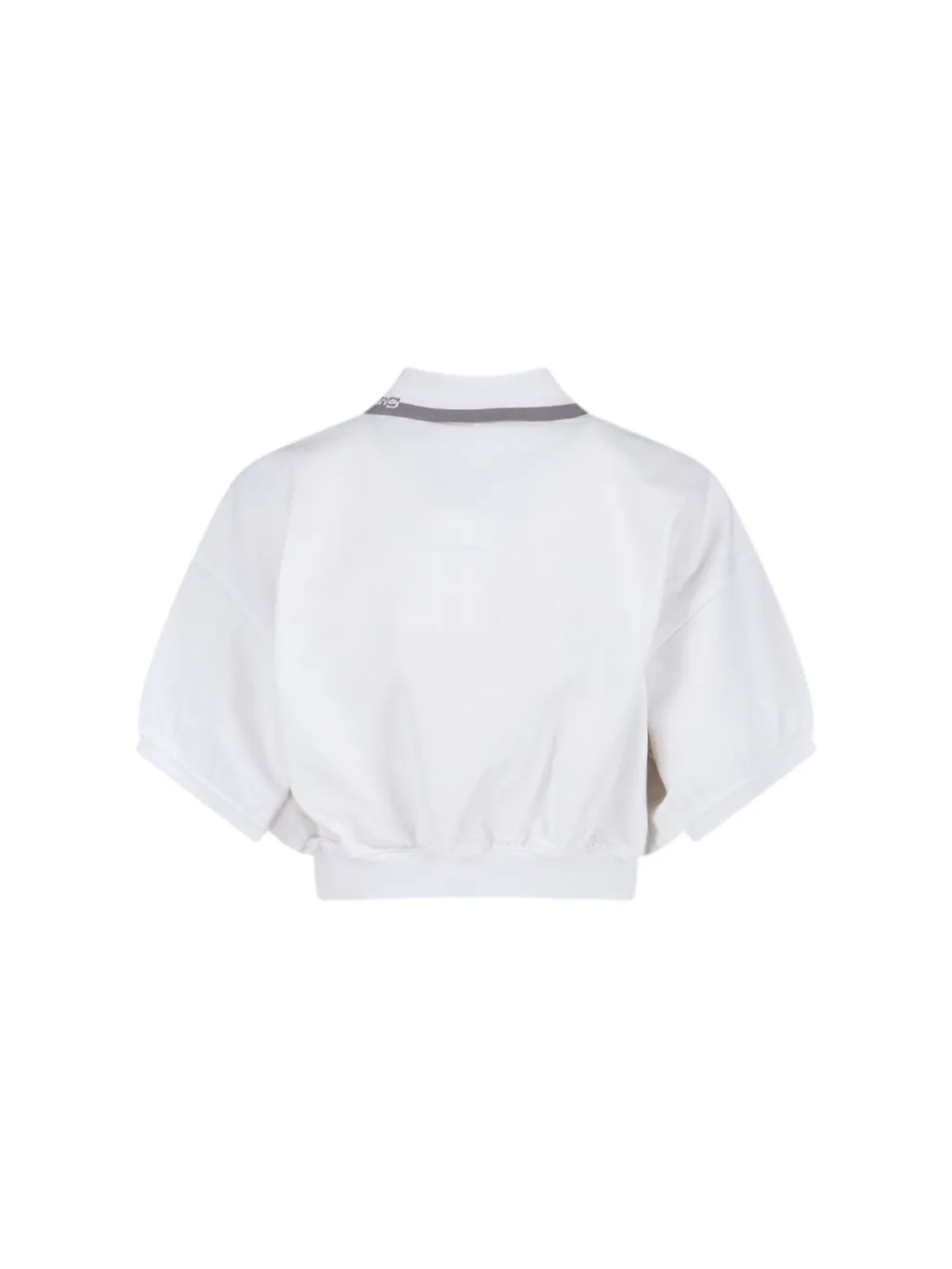Cropped Polo Shirt