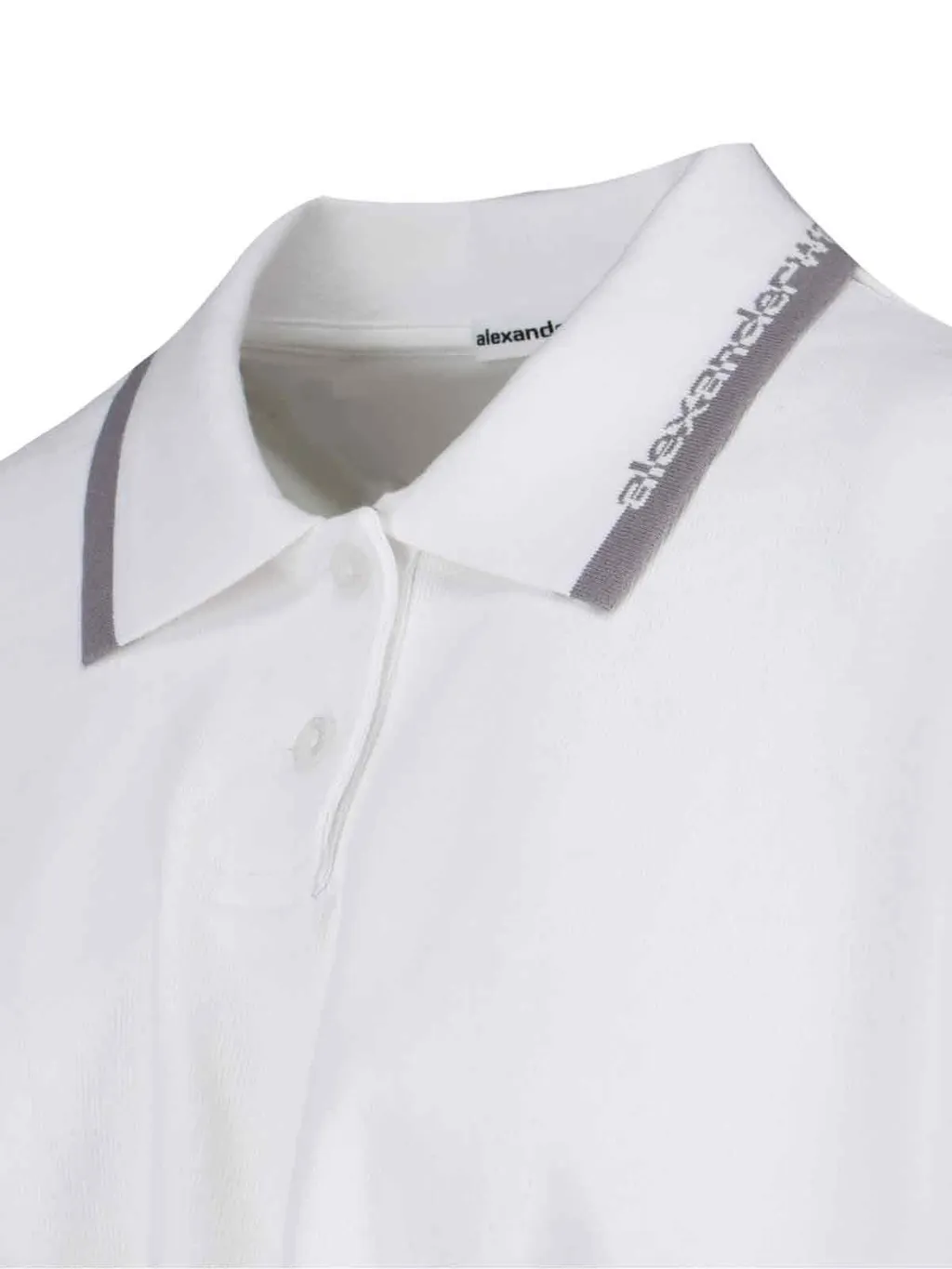 Cropped Polo Shirt