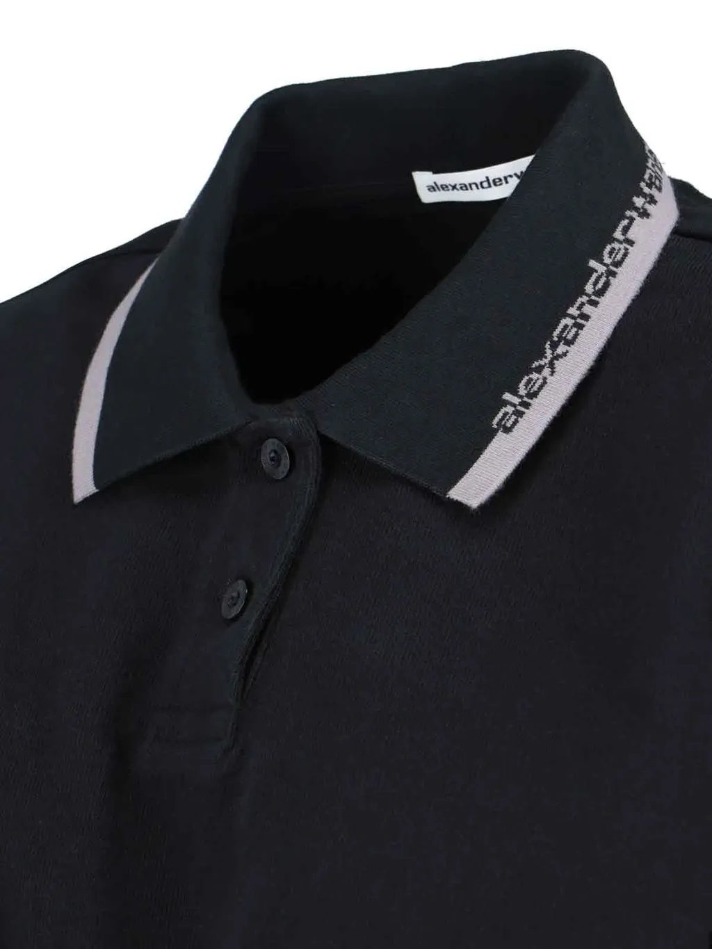 Cropped Polo Shirt