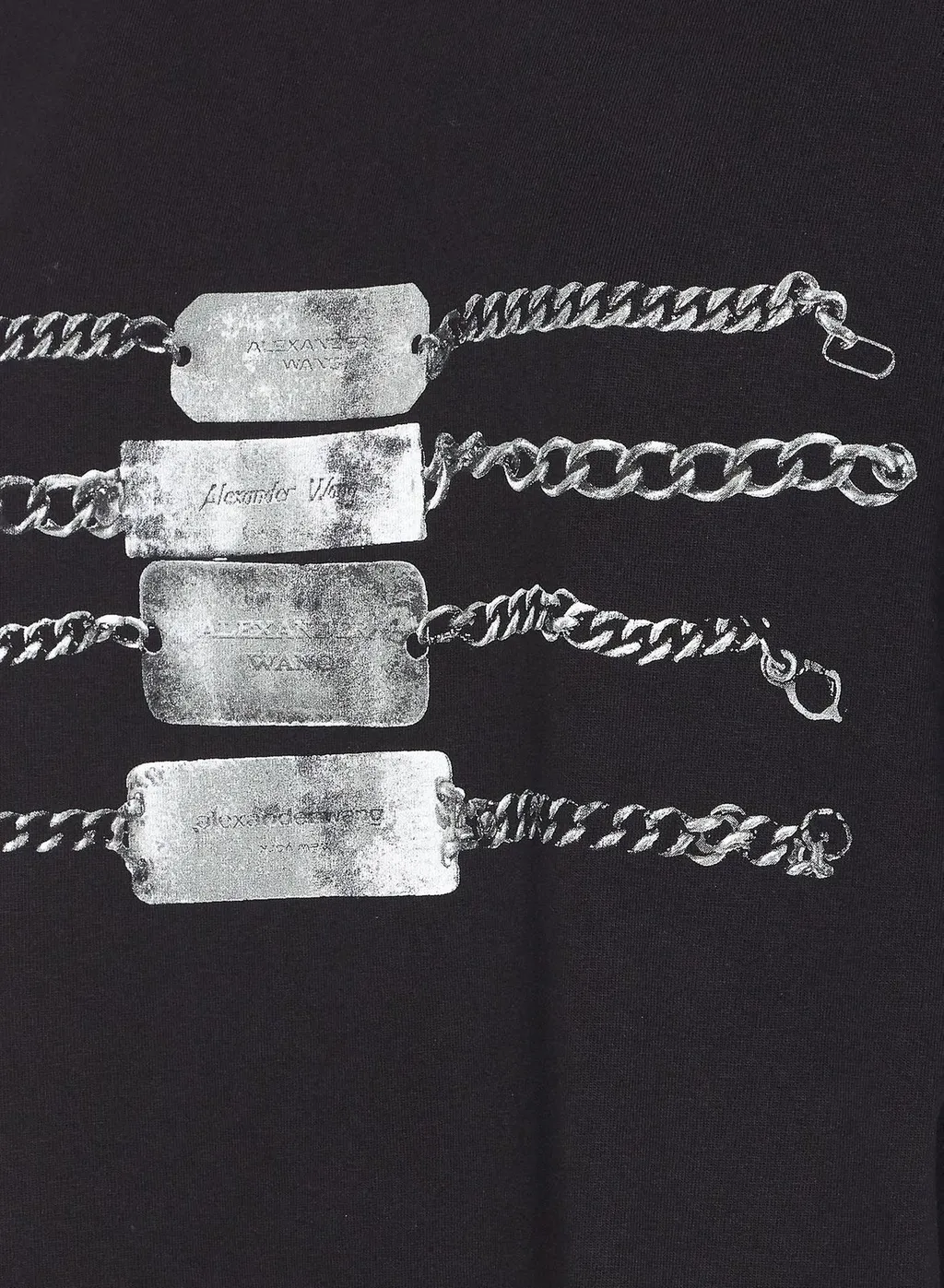 Chain Graphic Printed Oversized T-Shirt
