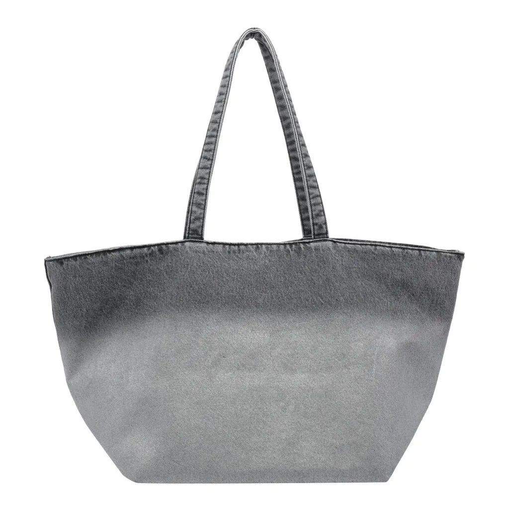 Punch Large Denim Tote Bag