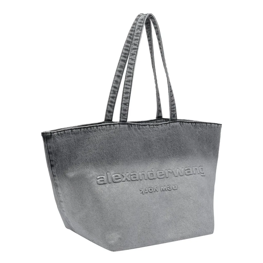 Punch Large Denim Tote Bag