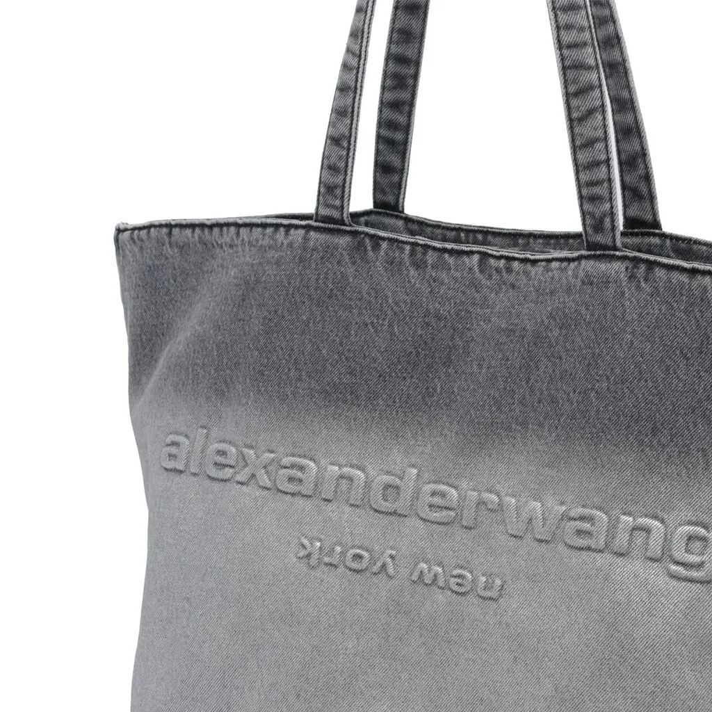 Punch Large Denim Tote Bag