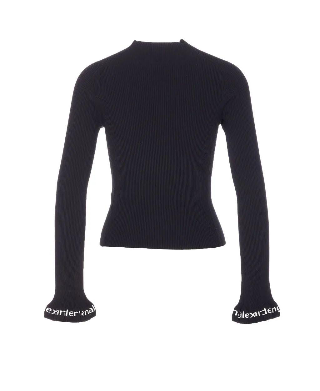 Logo Detailed Half-Zip Sweater